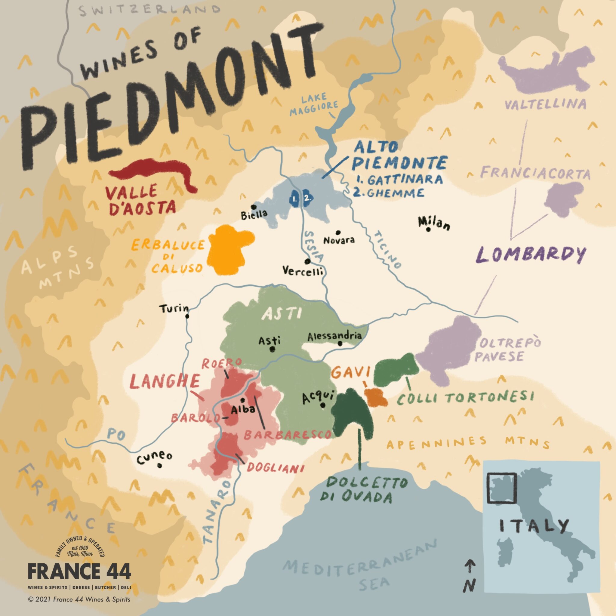 Rick's Take on The Greats of Piedmont - France44